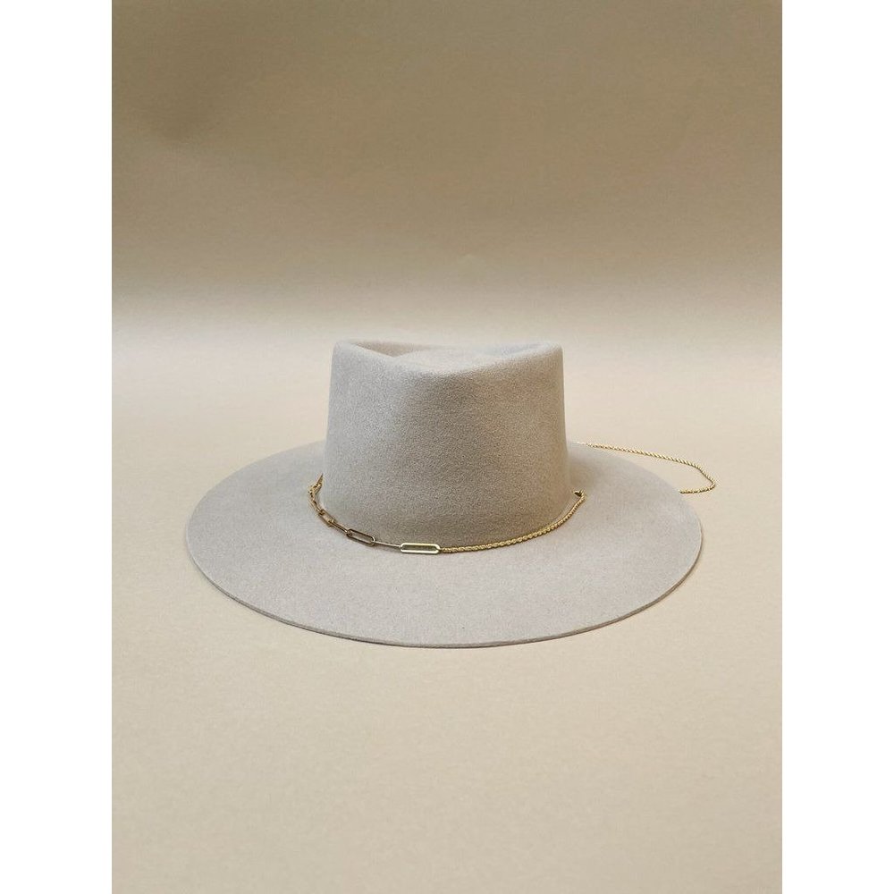 Van Palma Ulysse Bi-Chain Hat in Off-White Small - Picture 10 of 10